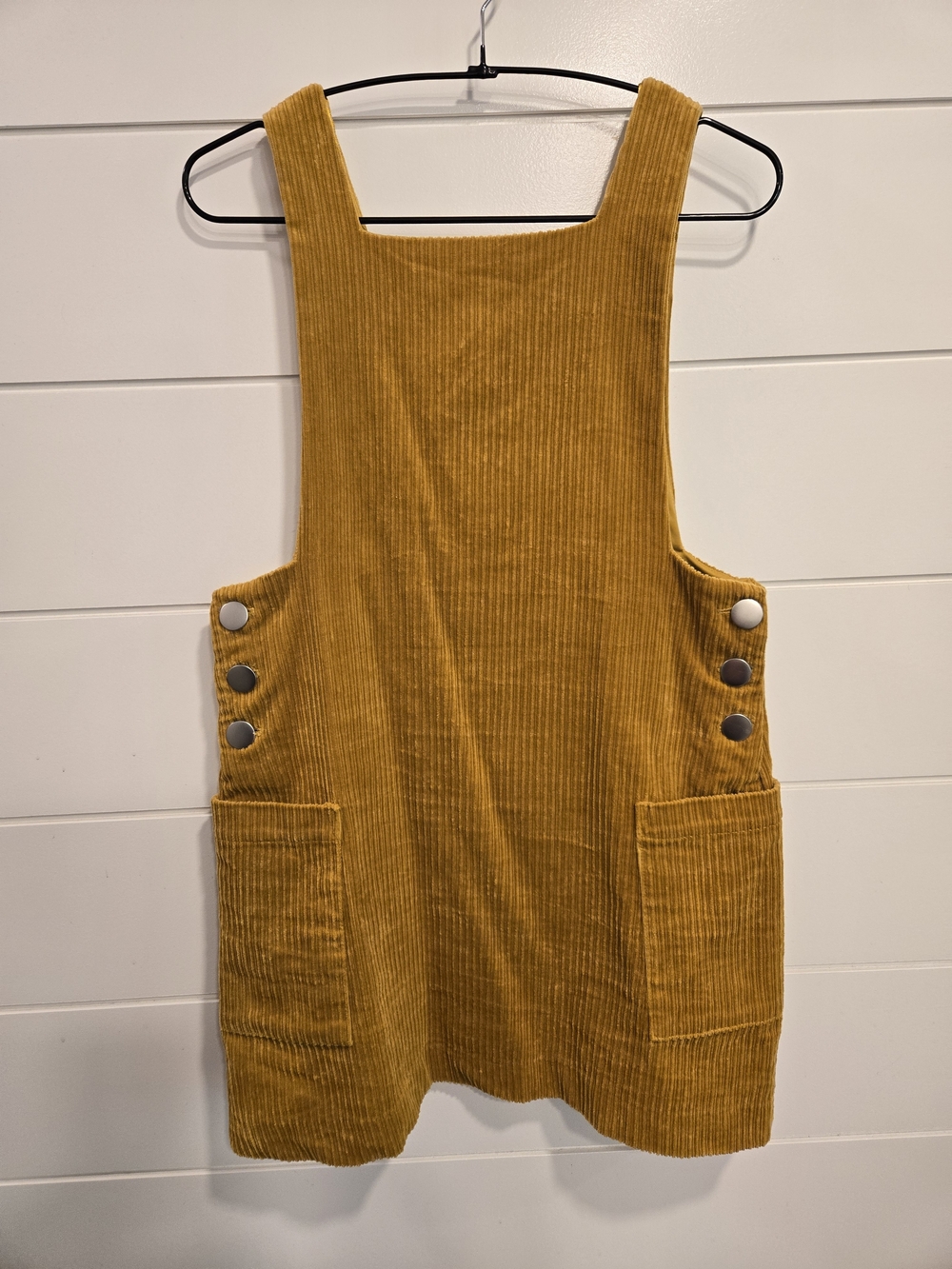 Zara TRF Golden Yellow Corduroy Top